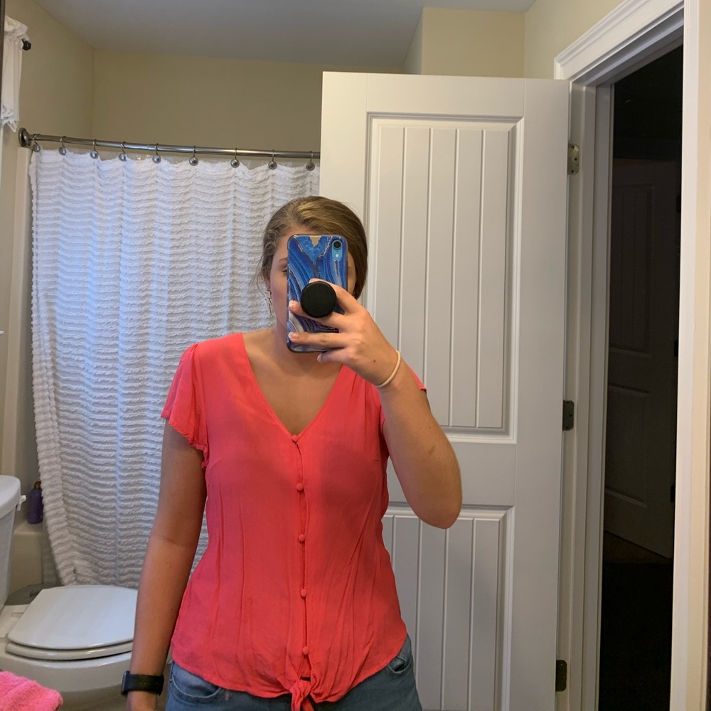 Francescas pink top!